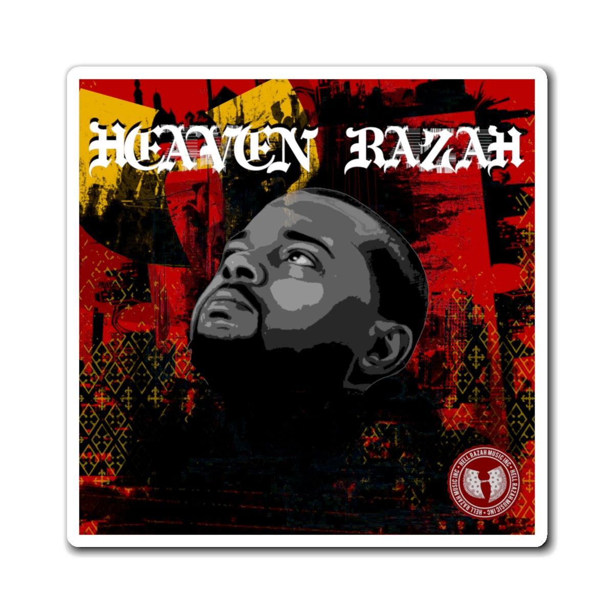 HeavenRazah - HellRazah Music Inc. Collectible Design 1 Magnet