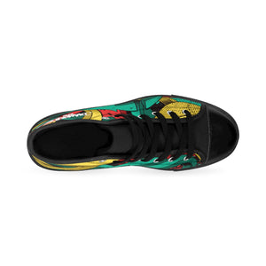 DiamondzOC Graffiti Arrows Designer Urban Men's High-top Sneakers