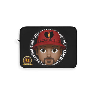 RAZAH RUBIEZ EMOJI Official HellRazah Music Inc. Designer Laptop Sleeve HeavenRazah Merch Graphics by SmuveMassBeatz