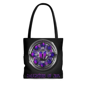 Daughters of Zion - Team Queen - GGO Official Designer Tote Bag HeavenRazah Graphics by Culture Freedom