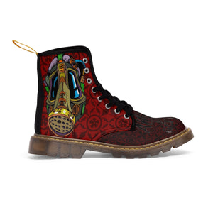 Official Hell Razah Music Inc Logo Dont Get Gassed Up Designer Kicks Graphics by iHustle365_ Men's Martin Boots Heaven Razah