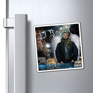 El Raziel God Is My Pleasure - HellRazah Music Inc. Limited Edition Collectible Magnet