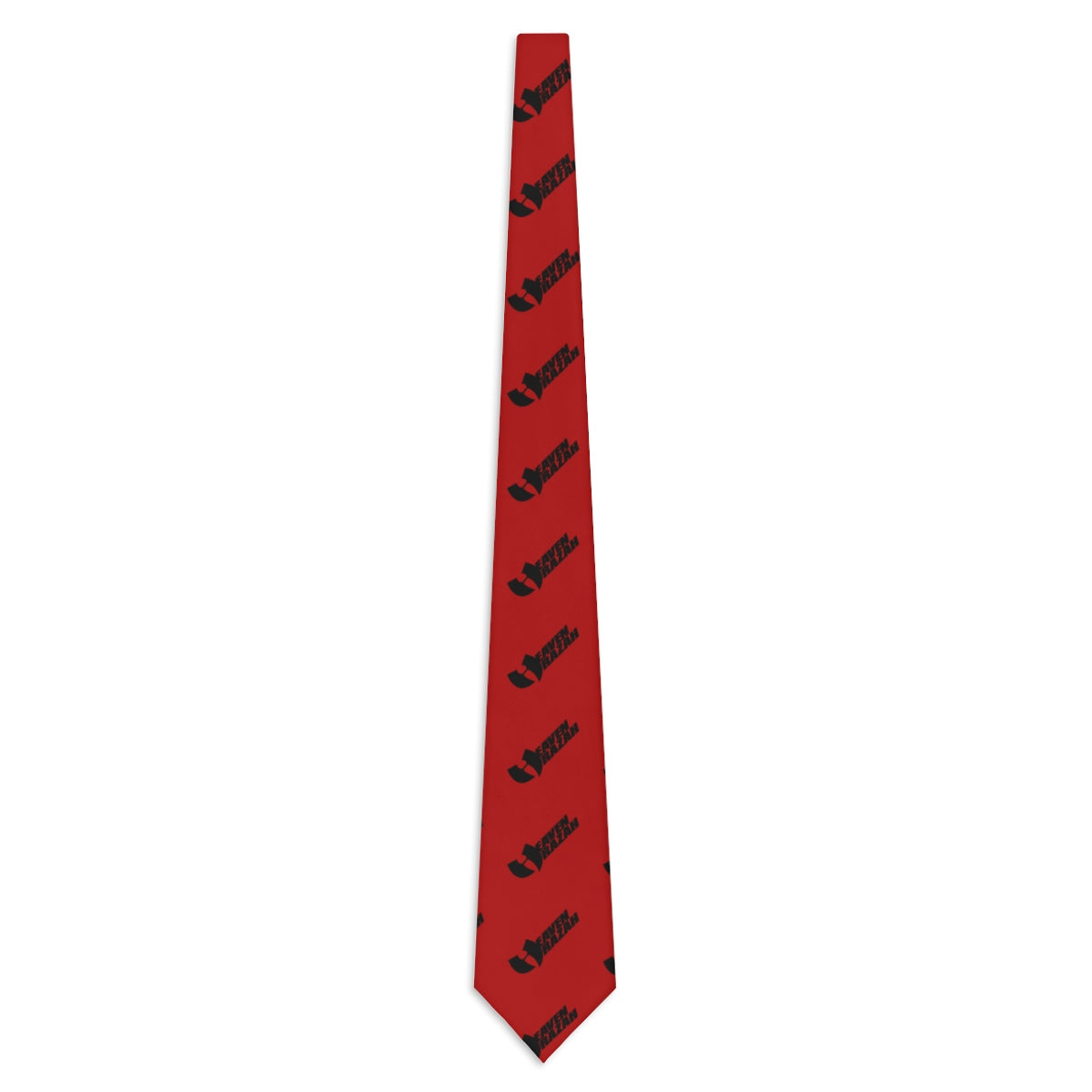 HeavenRazah Patterned Logo Designer Necktie