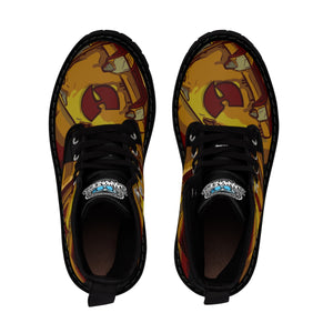HRMI Razah's Book Official Renaisannce Apparel Men's Canvas Boots HellRazah Music Inc. - HeavenRazah