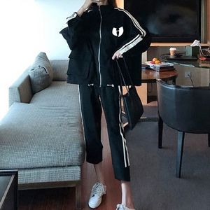 Renaissance Apparel Limited Release Zipper Hoodie & Jogger Pants Women's Sports Suit