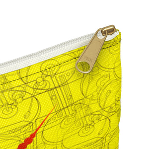 Official HellRazah Music Inc. Elephant Designer Accessory Pouch - Pencil Bag HeavenRazah Merch Graphics by iHustle365