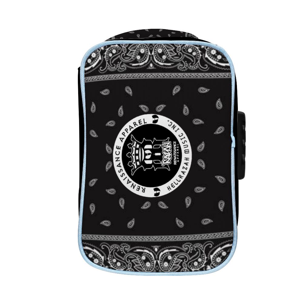 Renaissance Apparel Combination Lock Cigar Bag Zipper Closure
