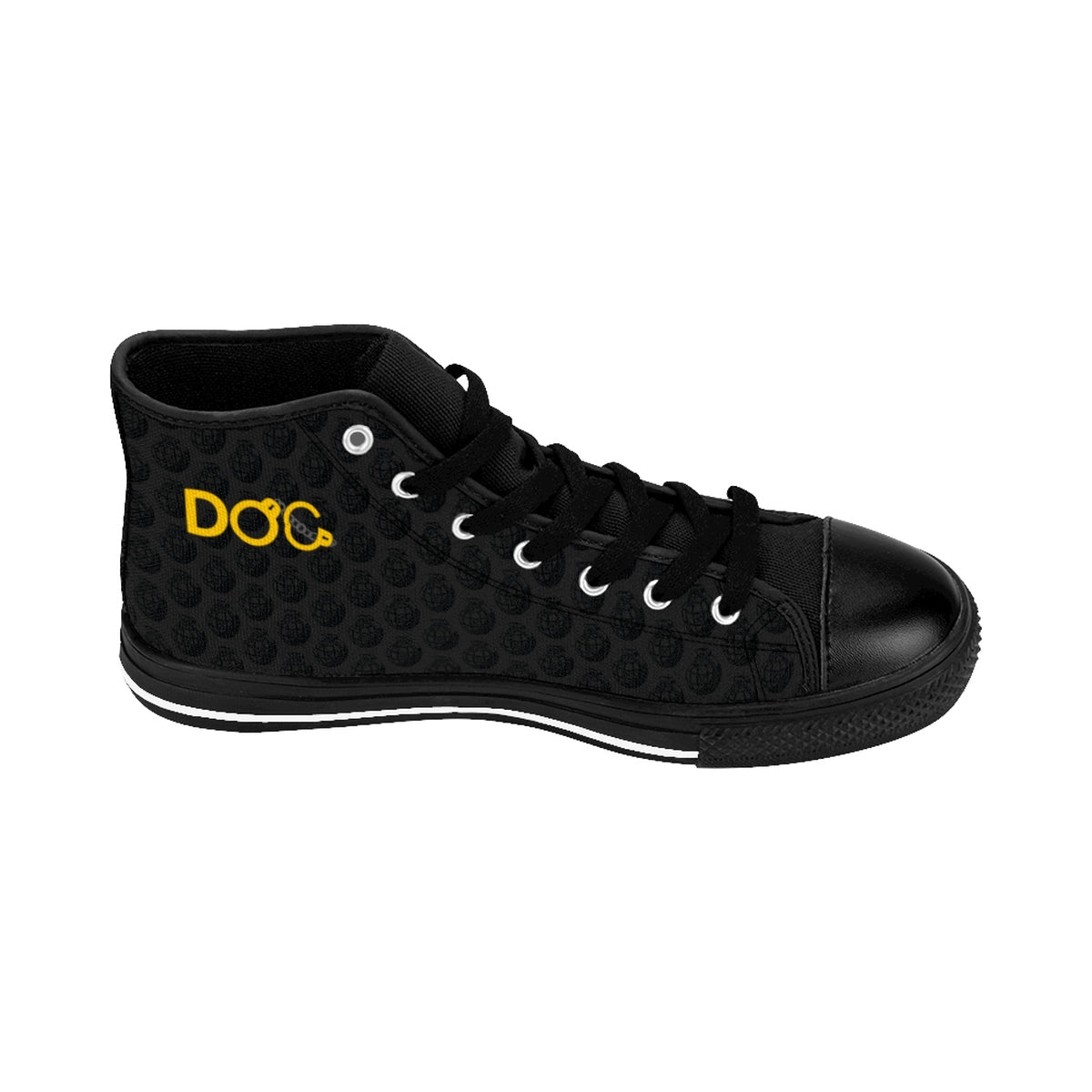 DiamondzOC Urban Grenade Logo Designer Shoes Men's High-top Sneakers D.O.C.