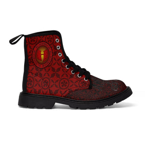 Official Hell Razah Music Inc Logo Dont Get Gassed Up Designer Kicks Graphics by iHustle365_ Men's Martin Boots Heaven Razah