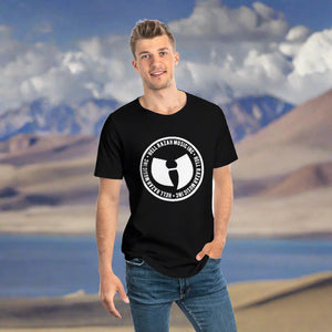 HRMI HellRazah Music Inc. Logo Men's Jersey Curved Hem Tee