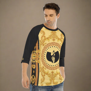 Gold Leaf HRMI Music O-neck Raglan Sleeve T-shirt