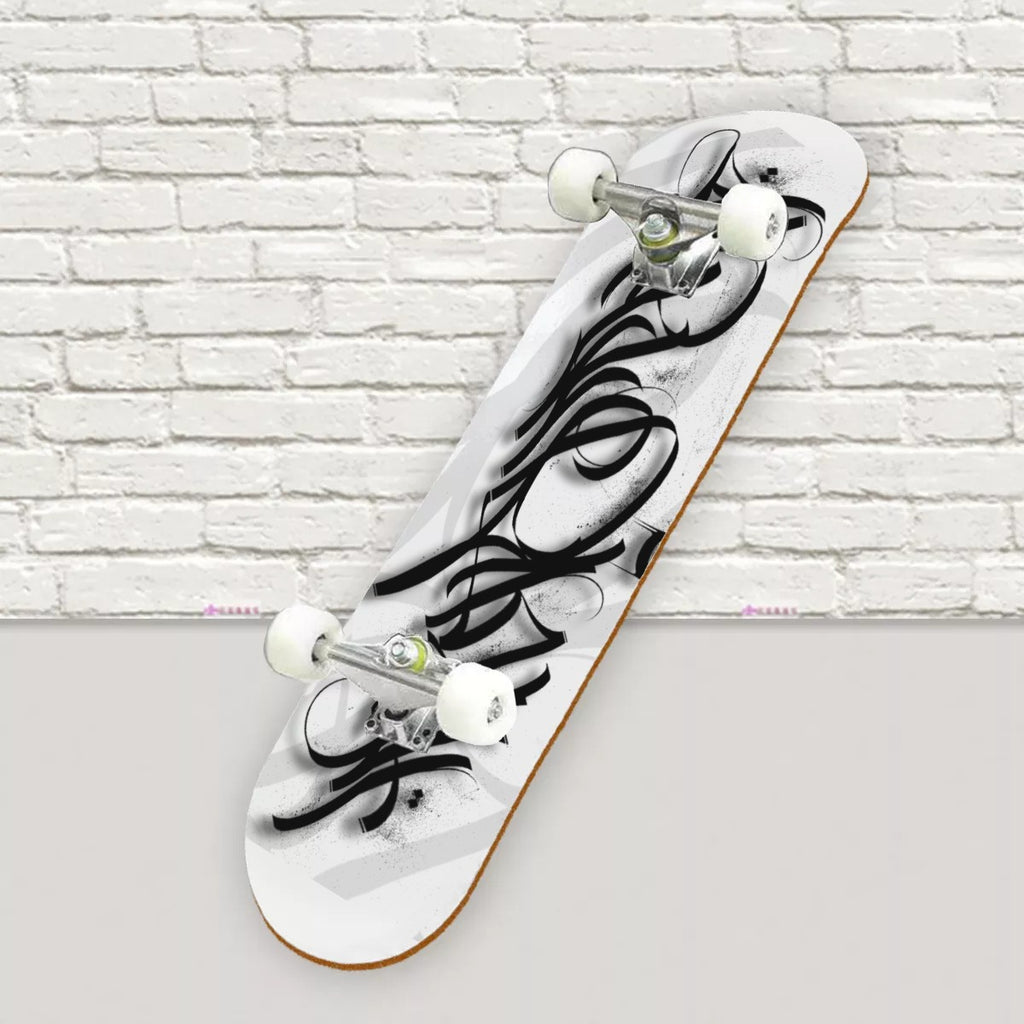 HellRazah Graffiti Skateboard Sticker Back