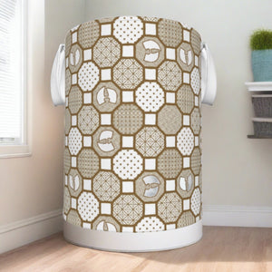 Renaissance Cream Foldable Laundry Basket