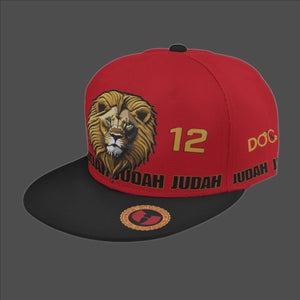 Tribe Of Judah Baseball Cap With Flat Brim