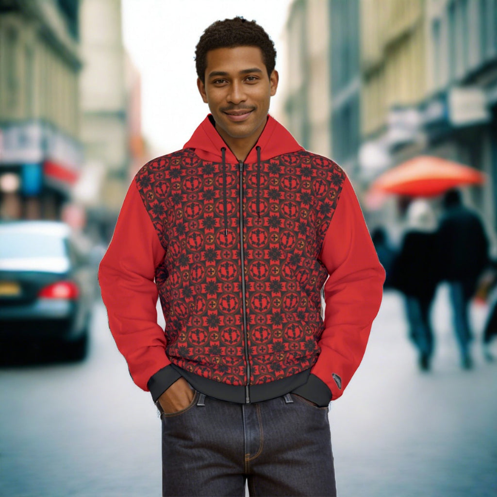 Renaissance Rubiez Unisex Zipper Hoodie