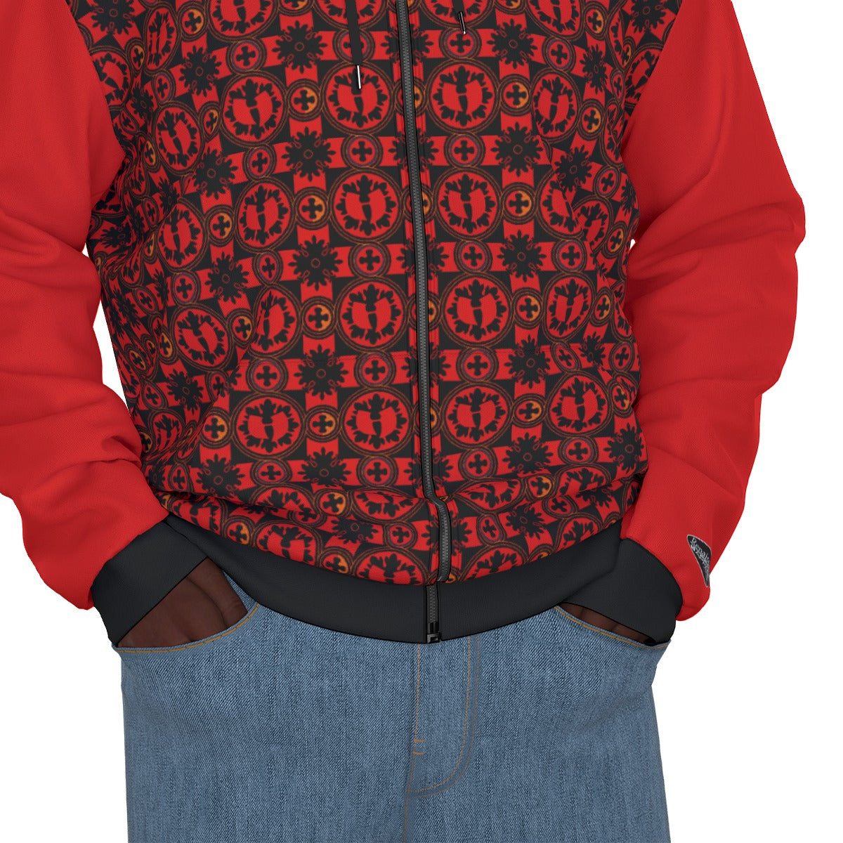 Renaissance Rubiez Unisex Zipper Hoodie