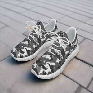 Snow Camo Flying Woven Sports Shoes
