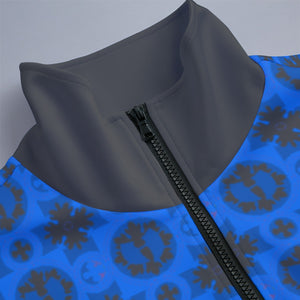HRMI Blue Stand-up Collar Vest