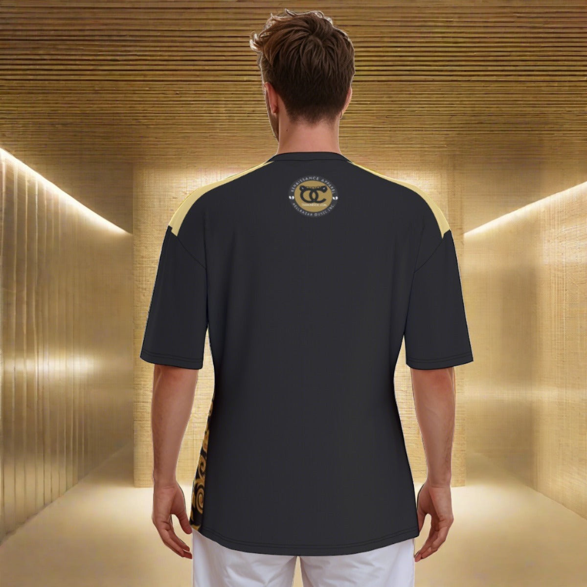 Gold Leaf HRMI Music Football  Jersey