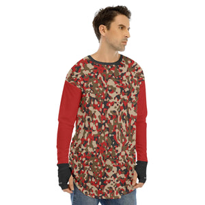 Ruby Camo Men's Long Sleeve Tee