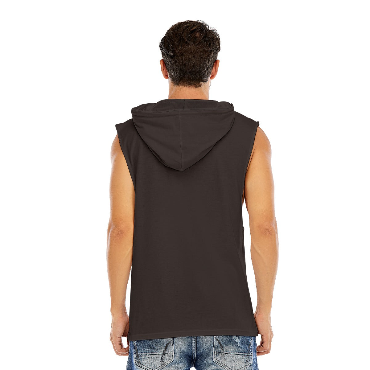 Trust No One Sleeveless Vest Pullover Hoodie