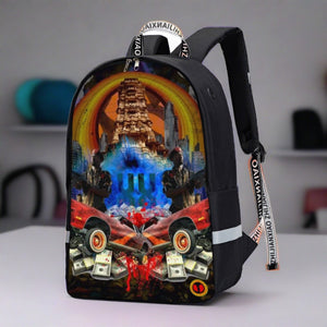Razah Warrior Backpack With Reflective Bar