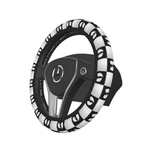 HellRazah Chessboard Steering Wheel Cover