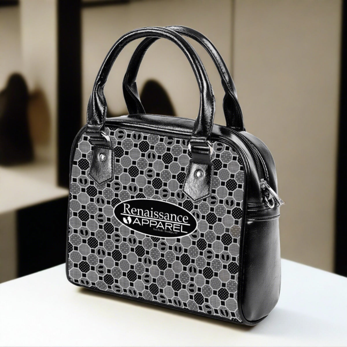 Renaissance Apparel Handbag With Single Shoulder Strap