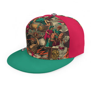 Heavens Road Baseball Cap With Flat Brim