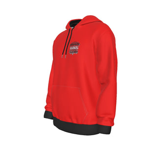 Diamondz Original Clothing Red Pullover Hoodie