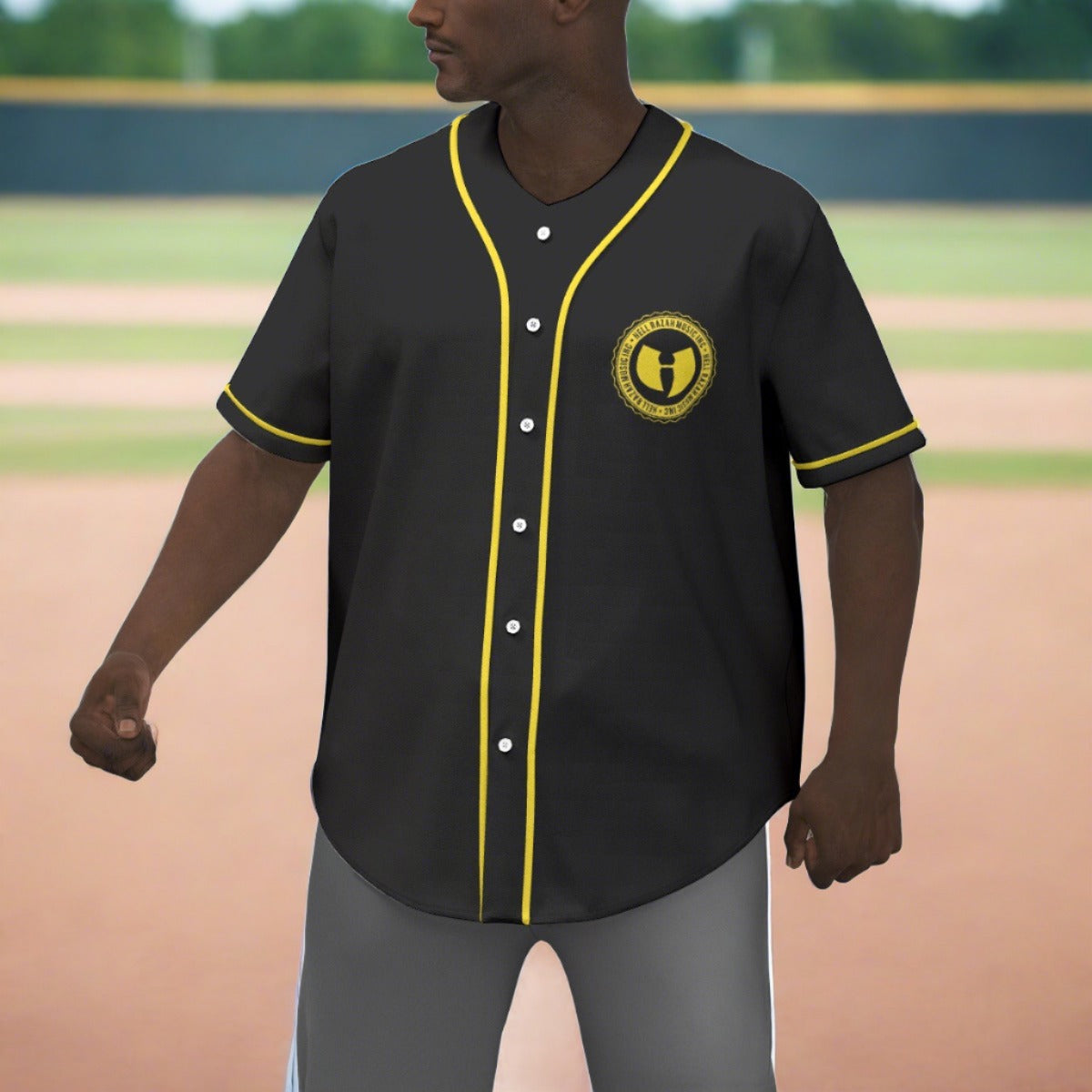 Heavens Scroll HeavenRazah Short Sleeve Baseball Jersey
