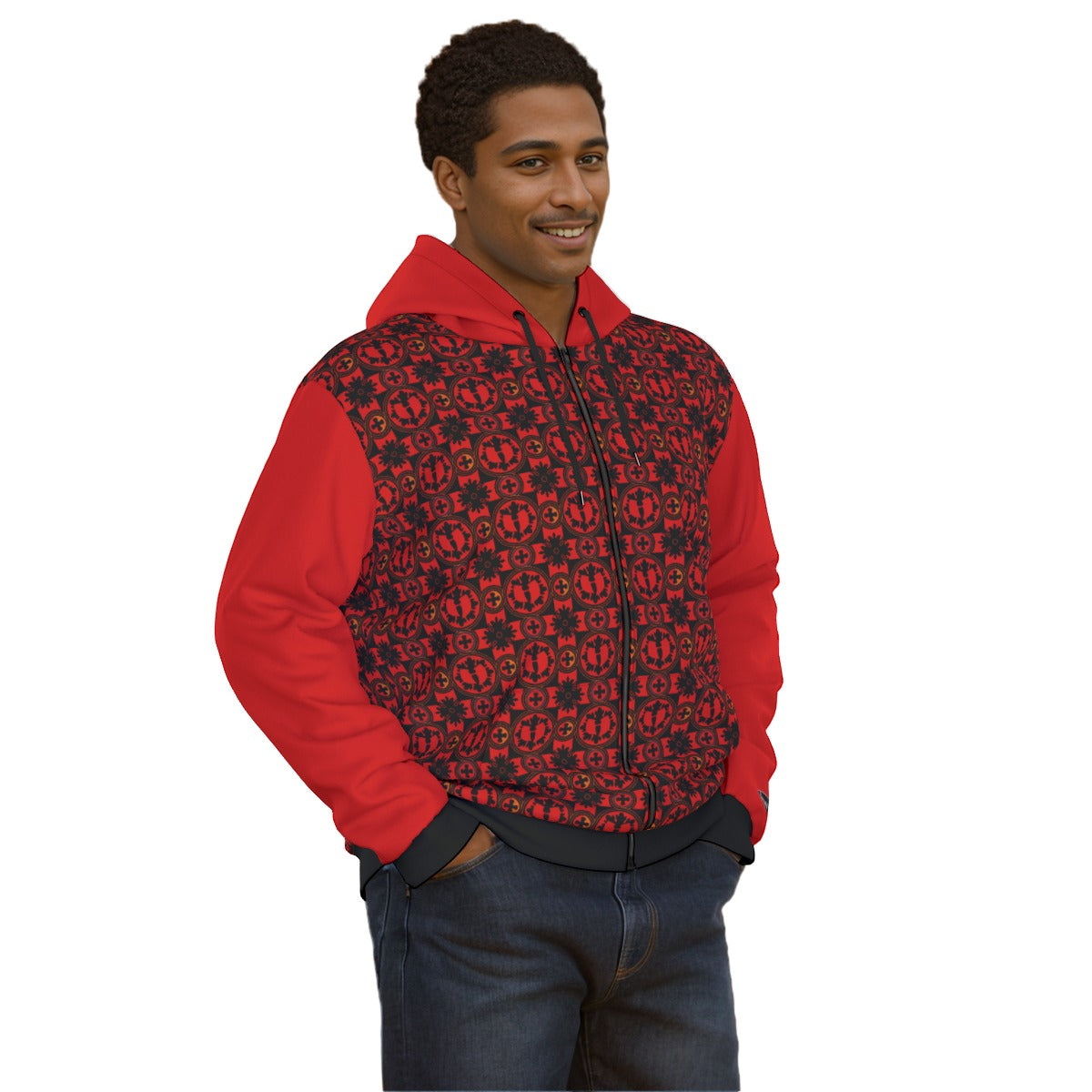 Renaissance Rubiez Unisex Zipper Hoodie