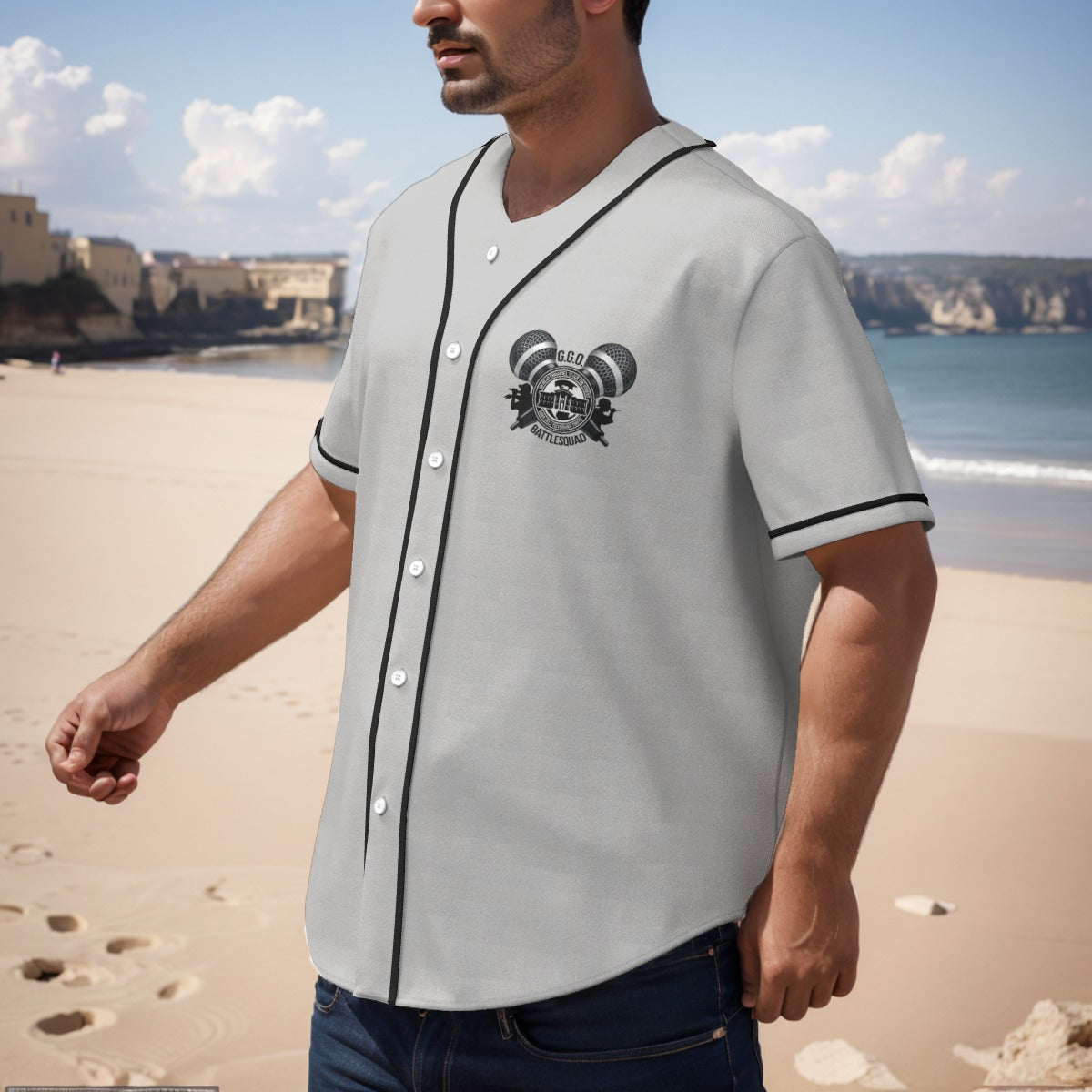 G.G.O. Battlesquad Short Sleeve Baseball Jersey