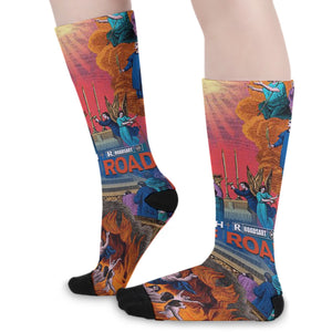 Hells Road Unisex Long Socks