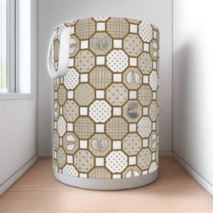 Renaissance Cream Foldable Laundry Basket