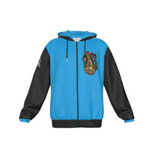 Gassed Up Thick Zipper Hoodie With detachable hoods