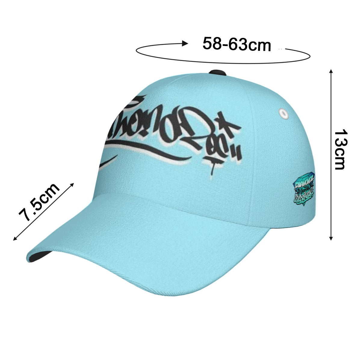 Diamondz Signature Tagger Peaked Brim Baseball Cap