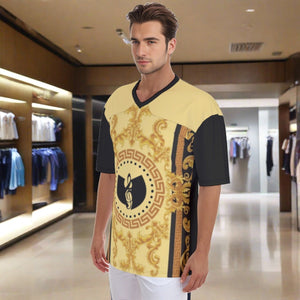 Gold Leaf HRMI Music Football  Jersey