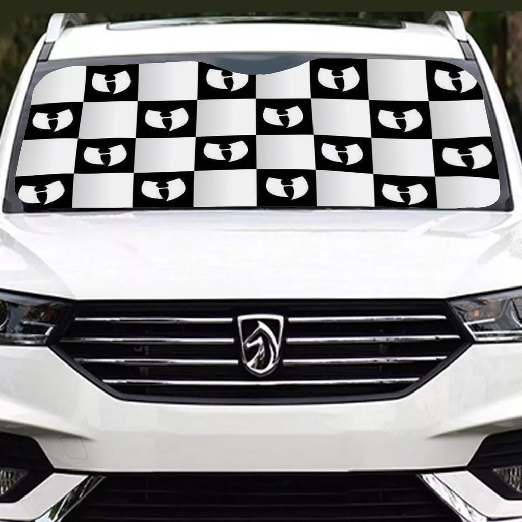 HellRazah Chessboard Windshield Sunshade