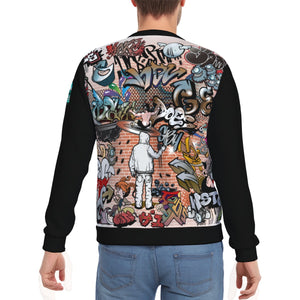 Diamondz Graffiti Heavy Fleece Sweatshirt