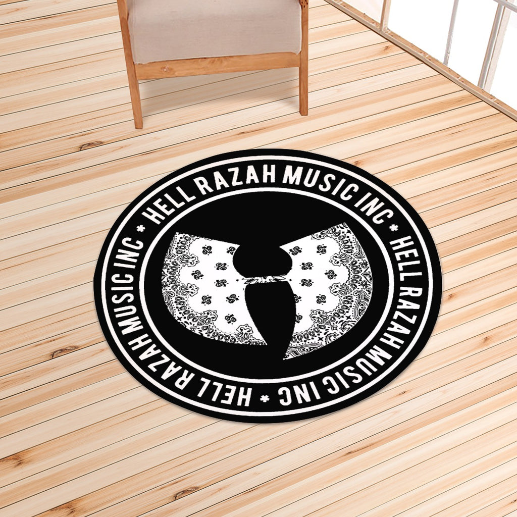 HRMI Logo Foldable Round Mat