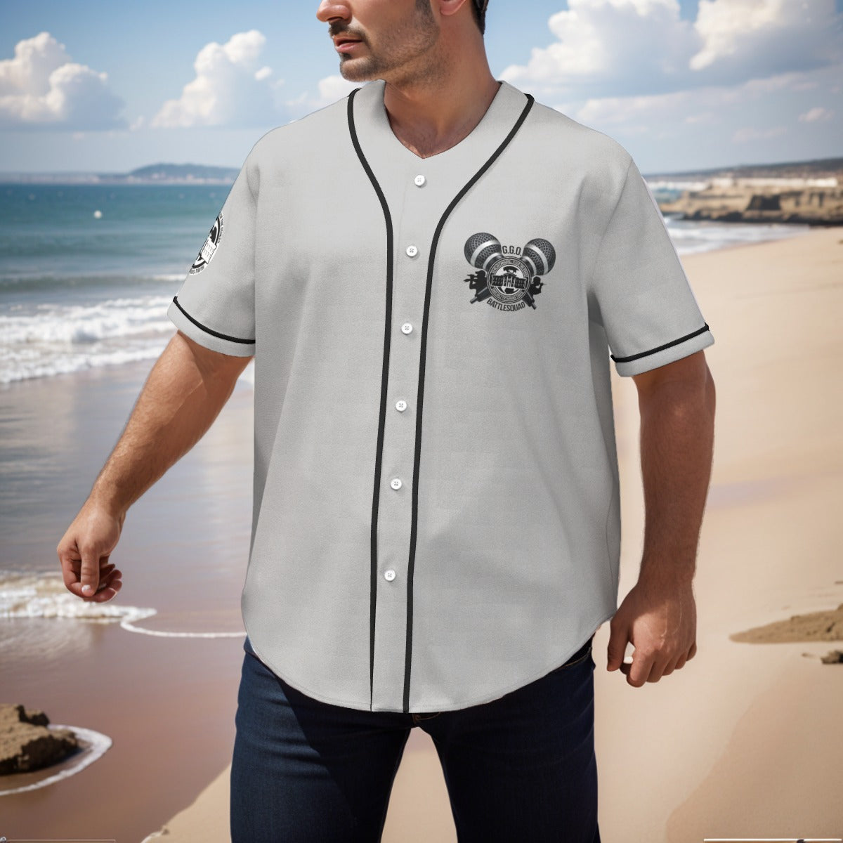 G.G.O. Battlesquad Short Sleeve Baseball Jersey