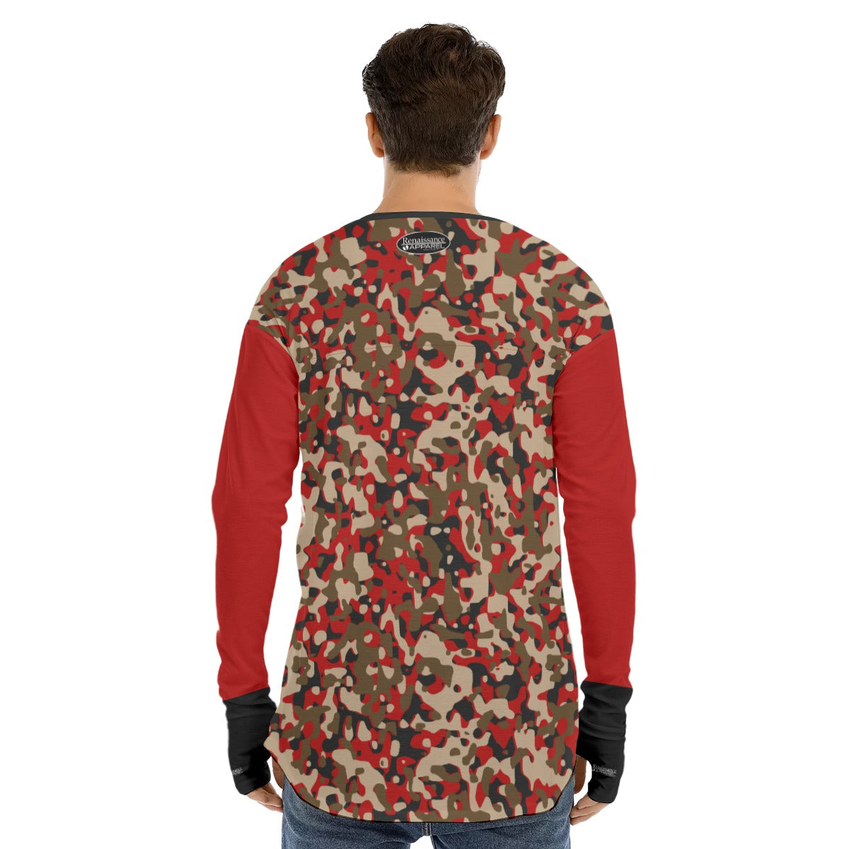 Ruby Camo Men's Long Sleeve Tee