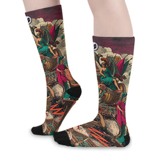 Heavens Road Unisex Long Socks