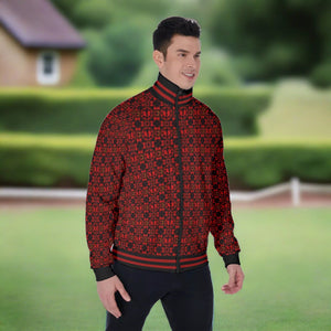 Renaissance Ruby Stand Collar Jacket