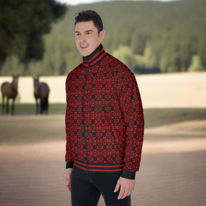 Renaissance Ruby Stand Collar Jacket