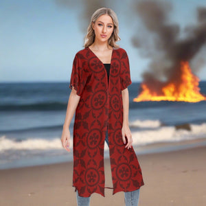 Renaissance Women's Short Sleeve Cardigan