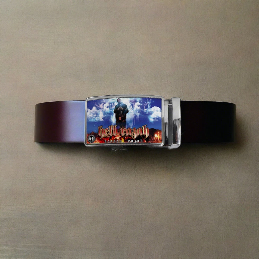 HellRazah - Heaven Razah Album Artwork Belt Head
