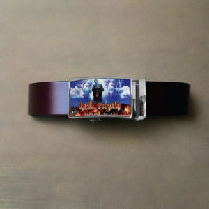HellRazah - Heaven Razah Album Artwork Belt Head