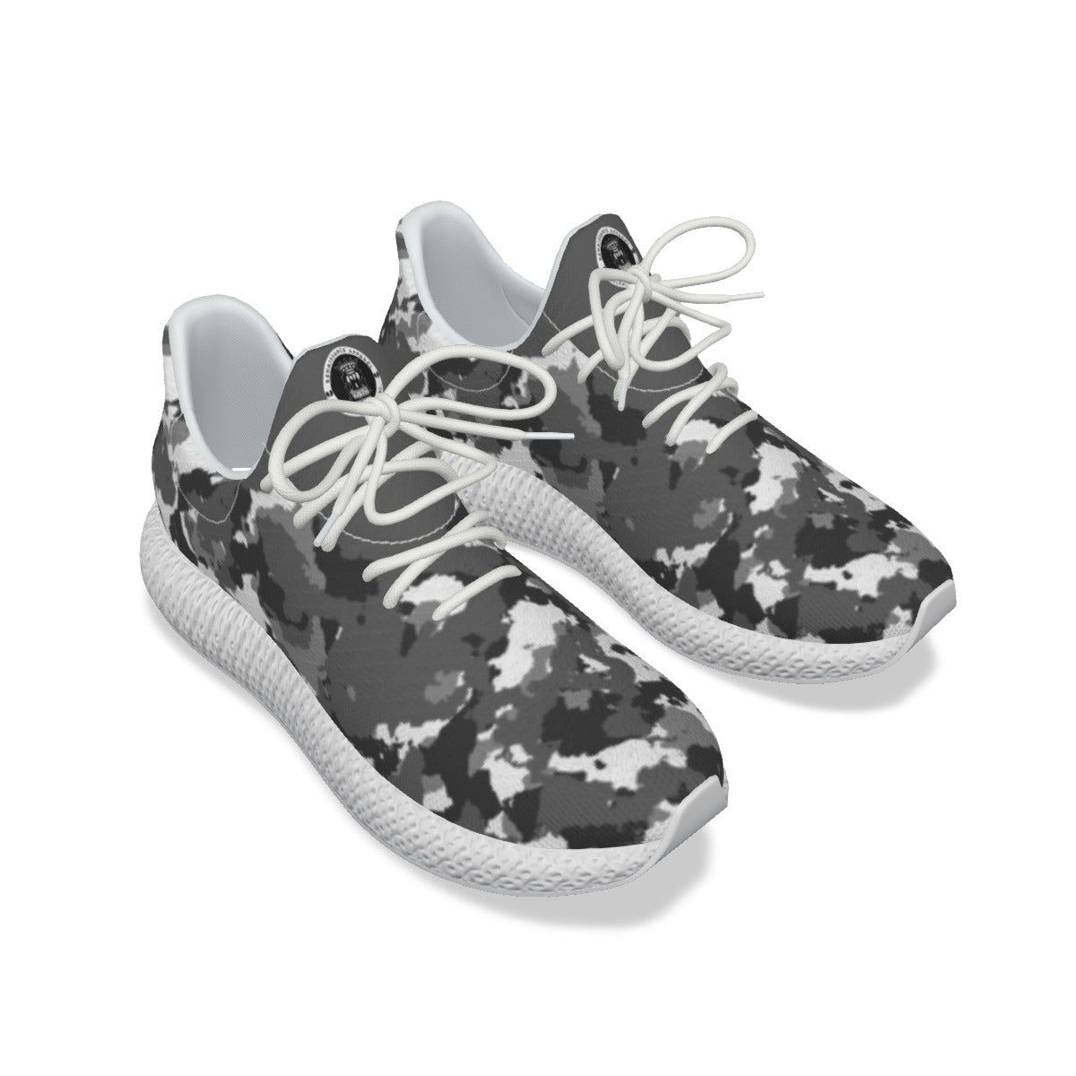 Snow Camo Flying Woven Sports Shoes